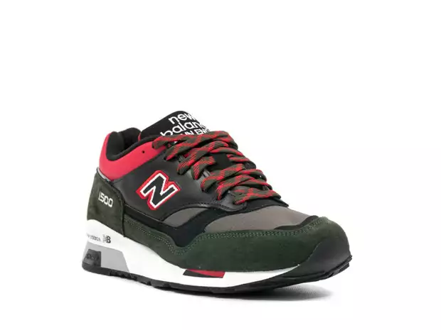 new balance running chaussures hommes green red